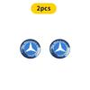 Car Key Logo Sticker Emblem Badge Aluminum DIY For Mercedes Benz A B C E S M Class AMG CLA CLS W212 W213 W204 W205 W176 W210 HV6