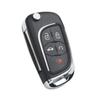 Key Fob Cover Car Key Case Car Key Shell for Opel Vauxhall Insignia Astra Moka/Chevrolet Lova Aveo