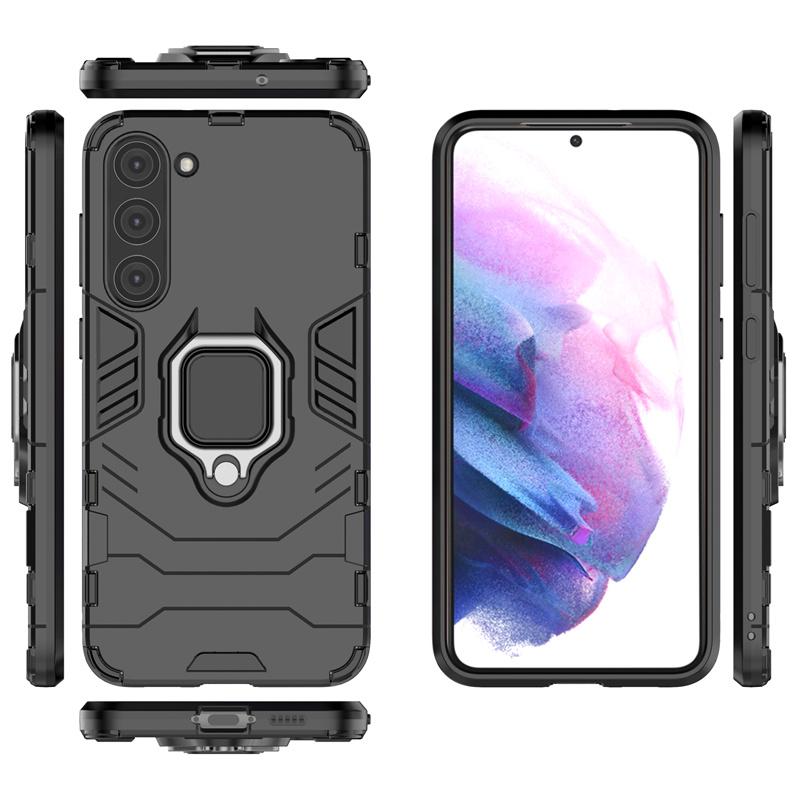 Для Samsung Galaxy S23 S 23 Ultra Чехол Противоударный Kickstand Магнит Бронированные Чехлы для телефонов Samsung S23 Plus S23Plus Задняя крышка