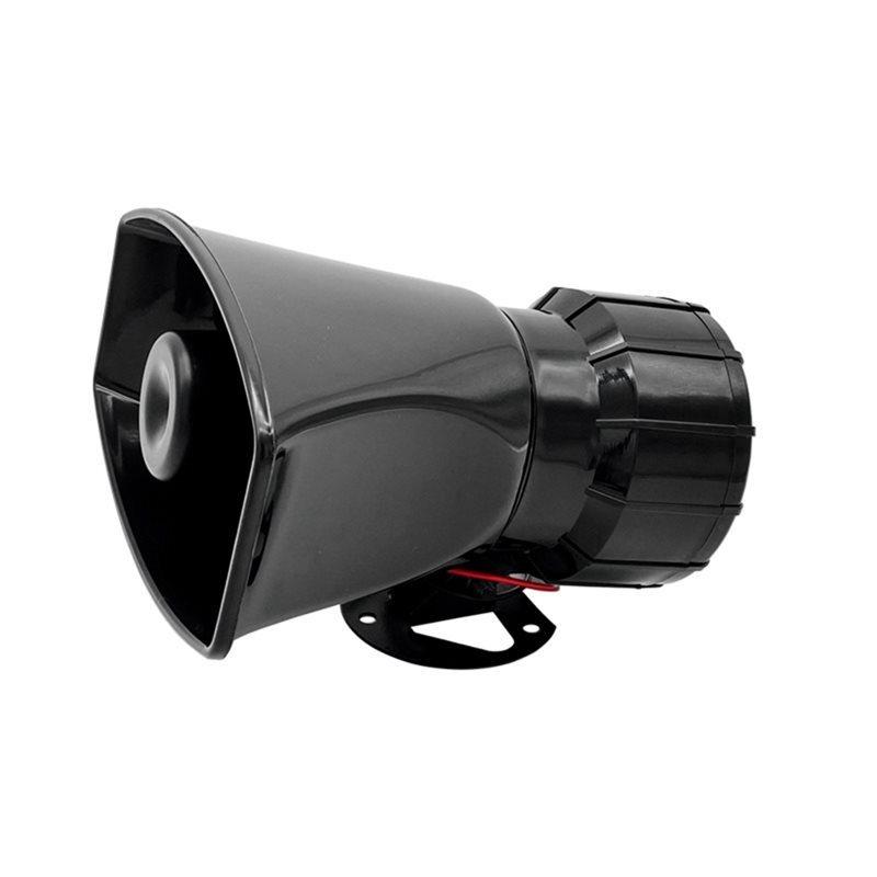 Alarm Horn 12V Car With 7 Tones Wireless Remote Control For Motorcycle Modified Vehicle Loudspeaker Horn