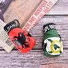 2Pcs/Pair Mini Boxing Gloves Car Pendant Solid Color Miniature Punching Gloves