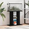VidaXL Aquarium Stand Black 60x30x60 Cm Engineered Wood 833568