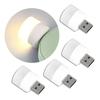 50/1 шт. мини USB ночник теплый белый свет защита глаз книга чтение свет USB разъем компьютер мобильный источник питания зарядка светодиодный ночник