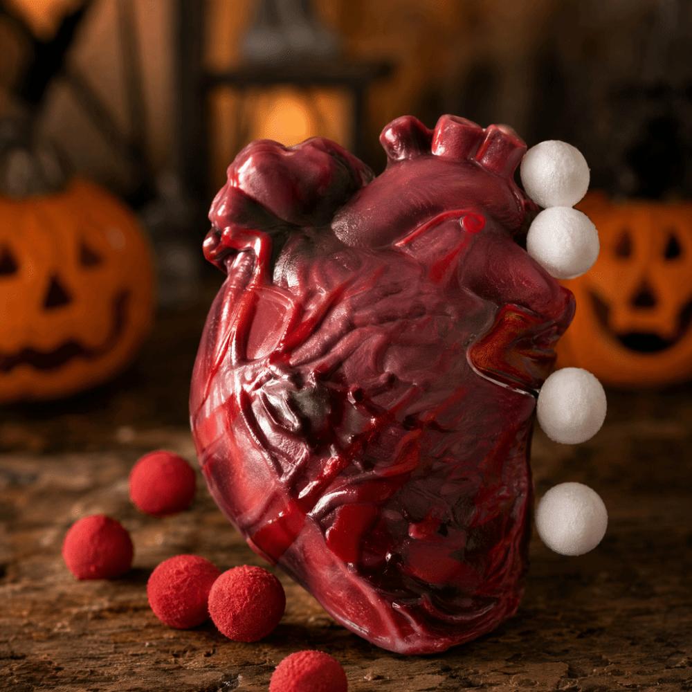 Spooky Design Fidget Toy Slow Rebound Stress Relief Toy Cube Maltose Squishy Halloween