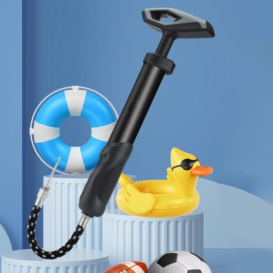 Насос для мячей Спортивный насос для мячей с иглами Насадка-удлинитель шланга Ручной воздушный насос Комплект для гимнастических мячей Волейбол Баскетбол Регби Шар