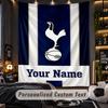 TapestryTottenham Hotspur FC Custom Name Text Personalized Wall Hanging Tapestry Home Wall Decor