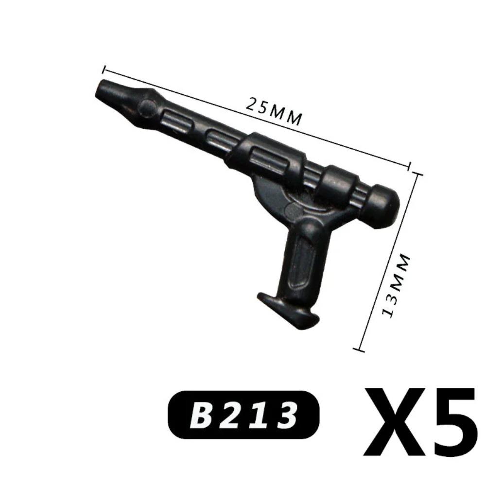 Военные конструкторы MOC Персонажи из Звездных войн Фигурки солдат Военные мини-кирпичики Оружие Аксессуары Пистолеты Плащ Топор Доспехи