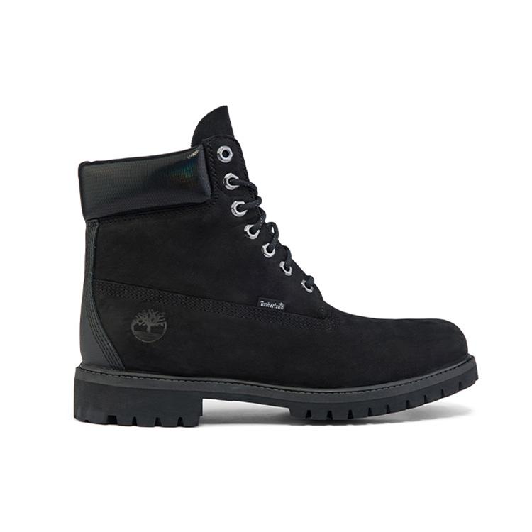 Timberland Premium 6 Inch Waterproof Wide-Fit Boot 'Black Nubuck' Men's A2HMVW