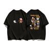 New Japanese Anime Crayon Shin-chan Patterned Printed Cotton T-shirt Cute Style Couple Short-sleeved T-shirt High-quality Top#Color(1)