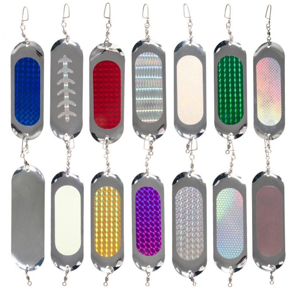 Светоотражающая доска-вспышка для дайвинга, прочная, приманка для рыбалки, флешер для рыбалки, троллинговый флешер, судак