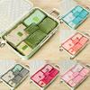 6 Pcs Travel Storage Bags Large Capacity Luggage Suitcase Bag Portable Organizer