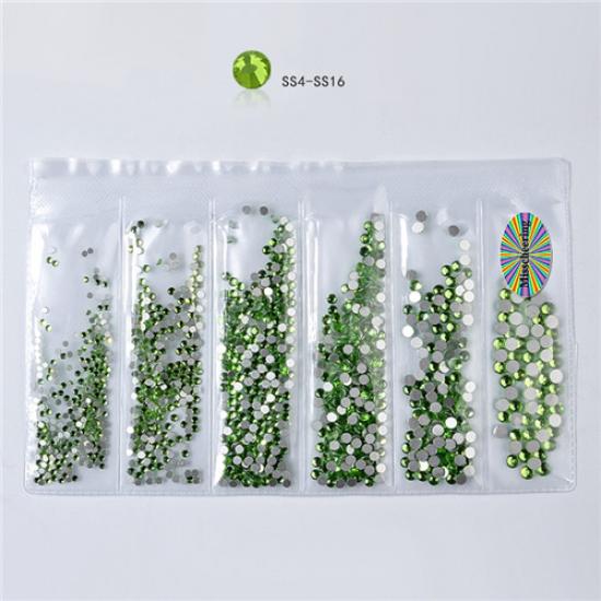 1 сумка, смешанные размеры, Стразы для ногтей, кристаллы, стекло, алмаз, драгоценный камень, украшения для дизайна ногтей, маникюрные инструменты, 20 цветов на выбор