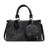 Contrasting Handbag Women's 2025 New Versatile Textured Foreign Tote Bag French Commuter High-end Crossbody Bag