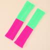 Sweet Woolen Knitted Socks Set Fluorescent Women's Leg Set Dressing Accessories Autumn/Winter Party Colored Socks Set