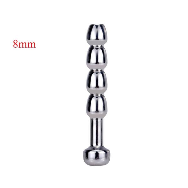 Набор уретральных зондов из хирургической нержавеющей стали с градуированными размерами для взрослых мужчин