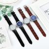 Six-Pin Men Wristwatch Leather Watchband Business Watch Fashion Quartz Watch