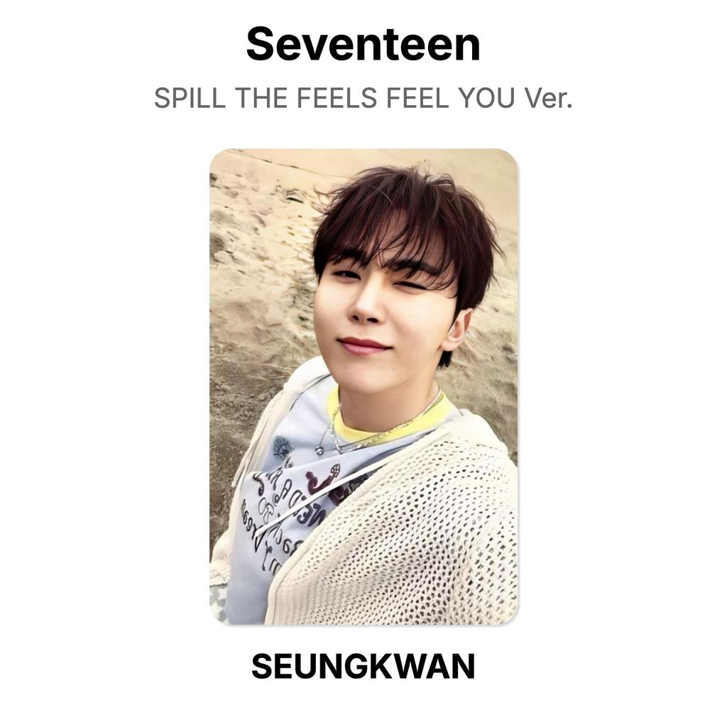 Seventeen ВЫПЛЕсни ЧУВСТВА ПОЧУВСТВУЙ СЕБЯ Вер. Официальная фотокарта