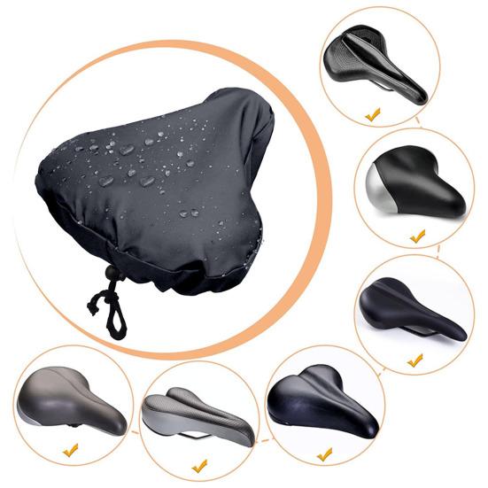 Чехол для сиденья велосипеда Yousheng с регулируемым шнурком, водонепроницаемый, моющийся, из ткани Оксфорд, для горного велосипеда, защита от солнца и пыли