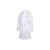 Sports Casual Mid-Length Hooded Jacket Women Outerwear White 531460-02