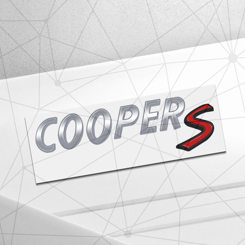 3D Авто Металлическая Наклейка Логотип Значок Cooper S SD на Задний Багажник Автомобиля Декор для Cooper ONE Clubman Paceman JCW R56 R58 R59 F60