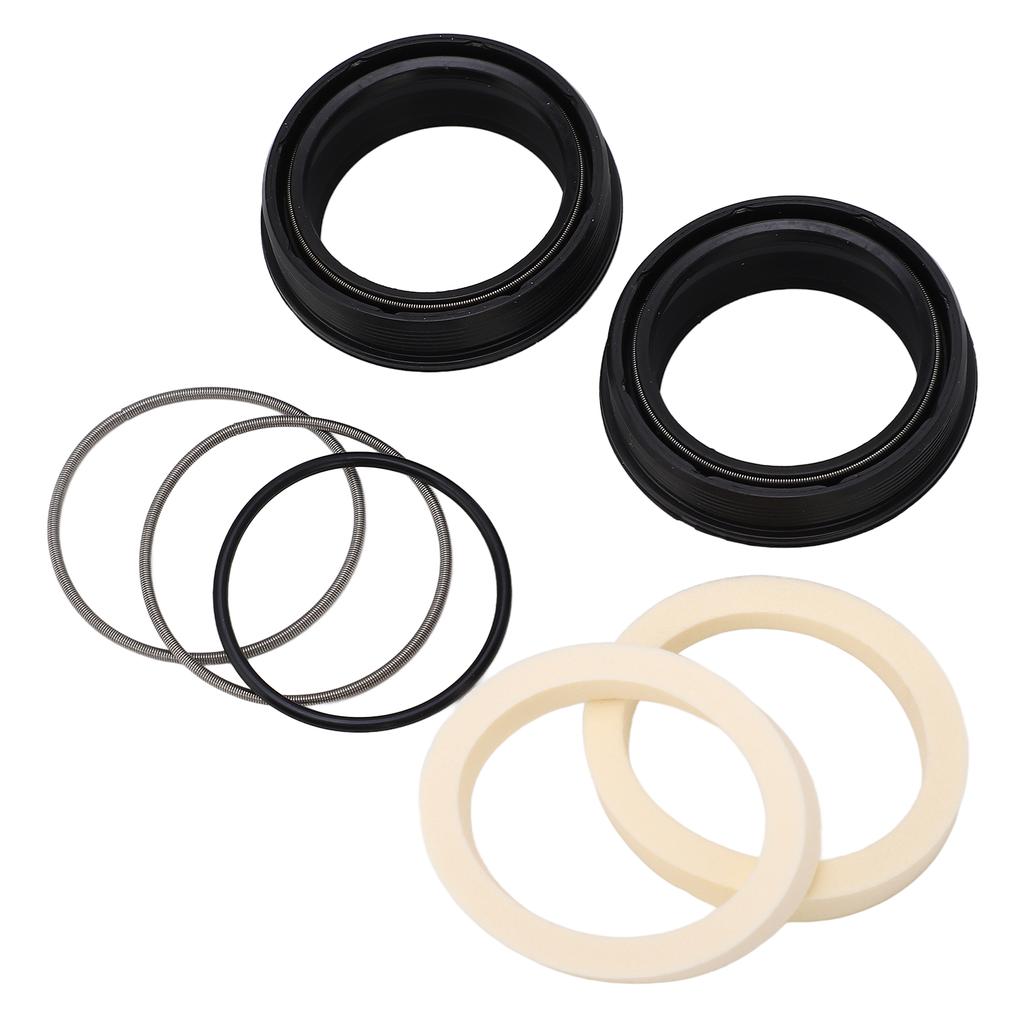 36mm Front Fork Oil Seal Kit Shock Absorption Rubber Oil Seal Replacement for Mountain Bike