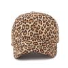 Шляпа с леопардовым принтом, женская бейсболка с солнцезащитным козырьком в стиле ретро