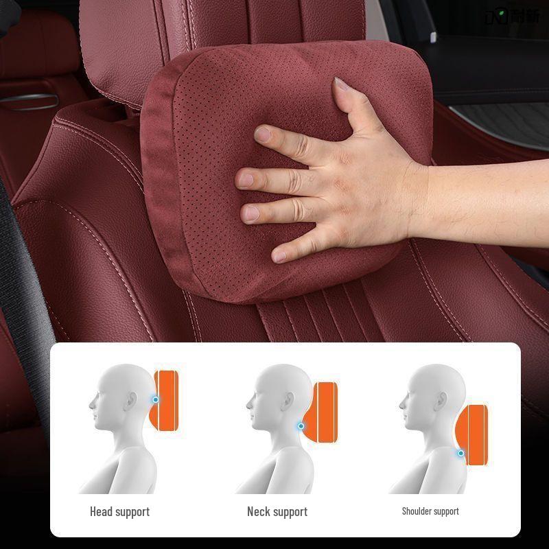 BMW Headrest Neck Support & Lumbar Cushion for 1, 3, 5, 7 Series & X1-X6