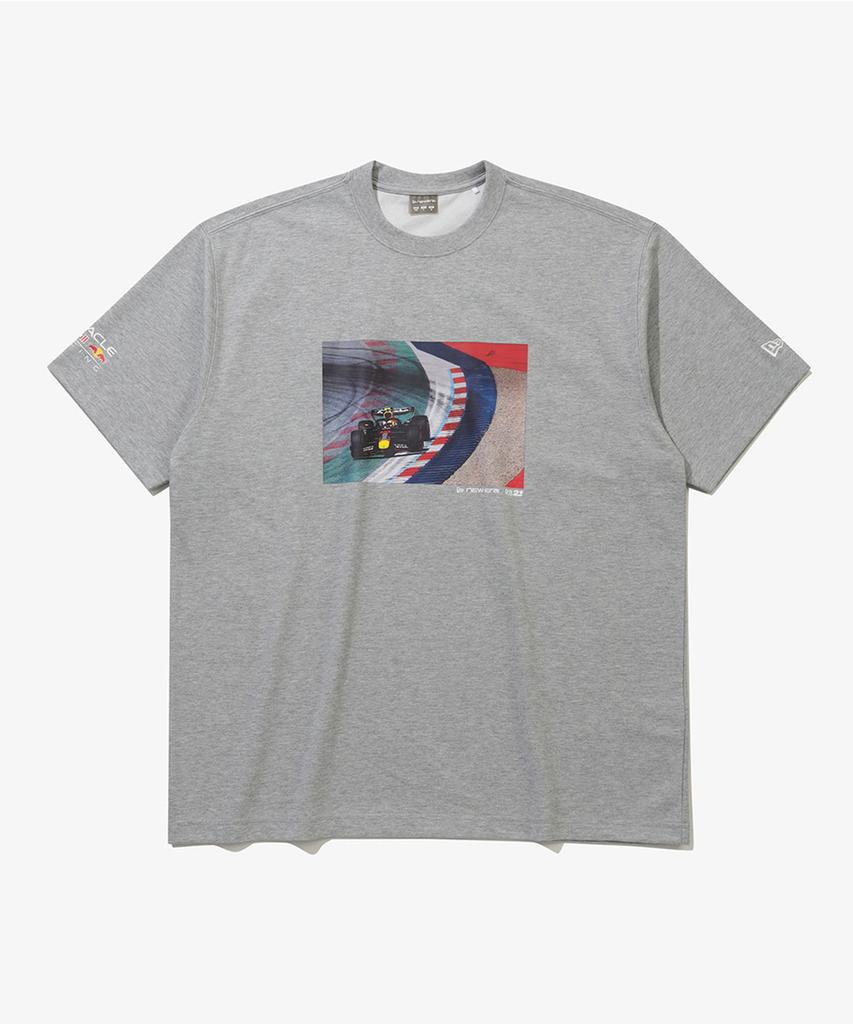 New Era Футболка Oracle Red Bull Racing Серо-меланжевая
