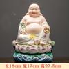 1PCS18x17x25cm Ceramic Guanyin Bodhisattva Buddha Statue Shakyamuni Bodhisattva Ksitigarbha King Worship Ornament
