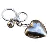 Exquisite Heart Keychain Big Hearts Bag Pendant Alloy Material Keyrings Perfect for Car Keys Bag Backpack Decoration