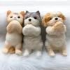 Cartoon Simulation Cat Squeeze Toys Animal Cat Fidget Toy Funny Big Cat Doll Squeeze Toy  Office