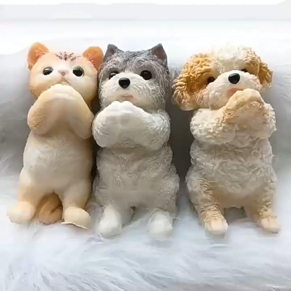 Cartoon Simulation Cat Squeeze Toys Animal Cat Fidget Toy Funny Big Cat Doll Squeeze Toy Office