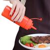 Sauce Bottles, 250 Ml Squeeze Condiment Bottle, Plastic Sauce Bottle Crushing Bottle for Kitchen, Barbecue, Sauces Bottle