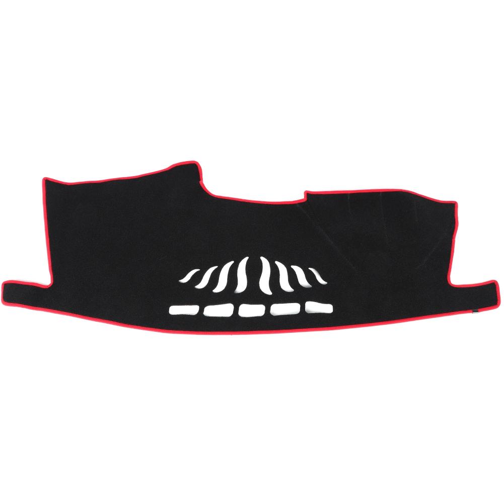 Car Dashboard Cover Mat to Avoid Light, Colorfast, UV Resistant, Installation, Replacement for 2012-2016 with Vents and Openings for