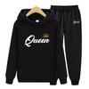 Women's Hoodie Autumn Men's Hoodie + Pants Sets Queen Women Suit Hoodie Two Pieces Set Hooded Sweatshirt