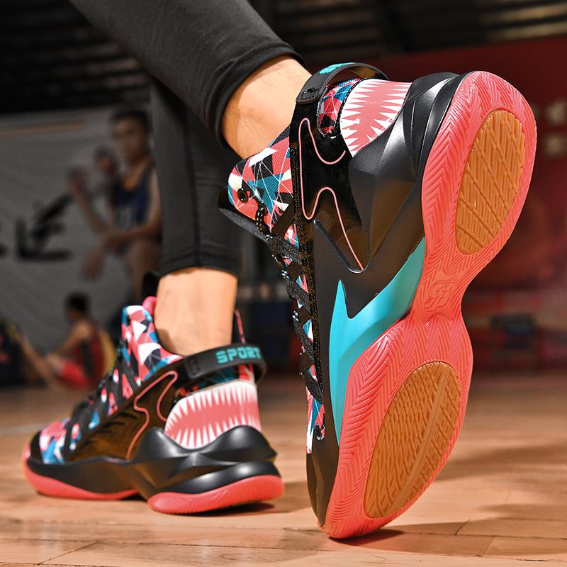 Мужская спортивная обувь Кожаные мужские баскетбольные кроссовки на шнуровке Водонепроницаемые спортивные тренировки на открытом воздухе Оригинальные мужские кроссовки Masculinos Zapatillas для соревнований