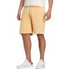 Adidas Нео сплошной цвет, повседневные шорты прямого кроя, унисекс, янтарно-желтый, HS6825
