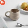 Hi 250ml Creative Ceramic Mug Cute Coffee Cup Breakfast Milk Cup Nordic Home Decor Handmade Art Afternoon Tea Cup Couple Gifts