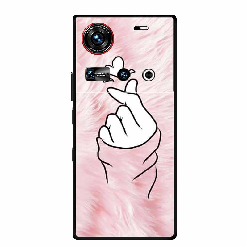 Чехол для ZTE nubia Z70 Ultra 5G Z70Ultra 6,85" Черный Силиконовый Мягкий Чехол для Телефона Для ZTE Nubia Z70 Ultra Задняя Крышка Чехол Z 70 Ultra