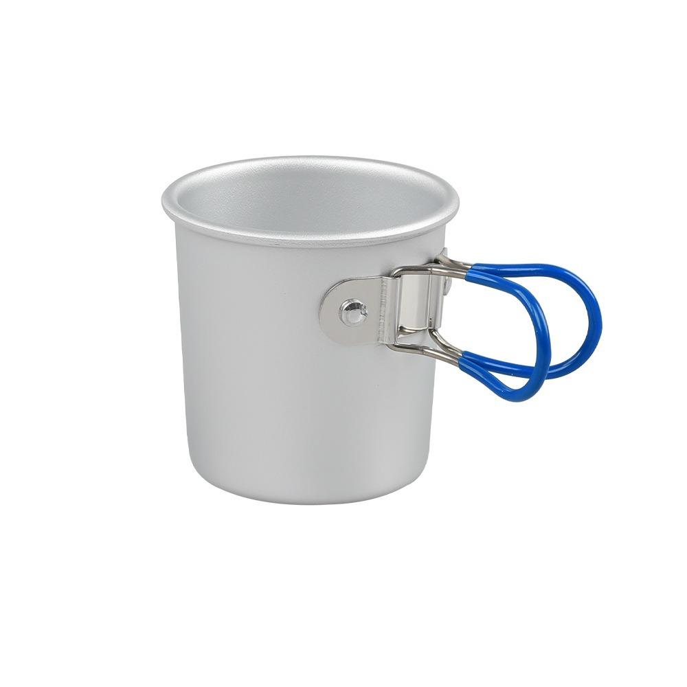 Reusable Aluminum Zinc Zinc Alloy Cup 150 ML Coffee Cup Tea Cup Outdoor Cup  Camping