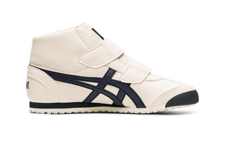 ONITSUKA TIGER MEXICO 66 Устойчивые к истиранию кроссовки средней высоты для детей Стиль жизни Бежевый Дети Возраст 3 7 Лет 1184A002-200