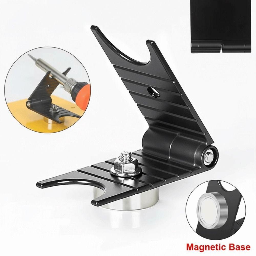Mini Magnetic Soldering Table Portable Handle Holder Stand Placement Stand  Soldering