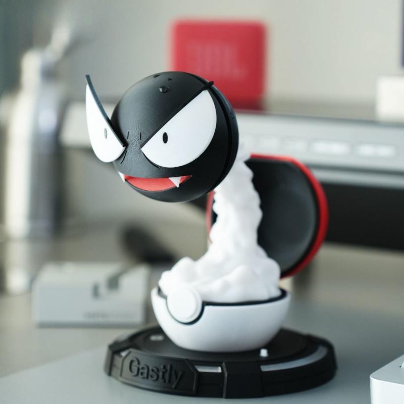 Pokemon Gastly Usb Air Humidifier Anime Water Mist Aromatherapy Diffuser Desktop Humidifier Creative Atmosphere Lighting Gifts