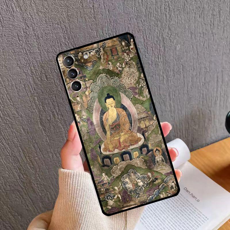 Психоделический чехол для телефона с изображением Будды Гаутамы для Samsung Galaxy S24 S26 Ultra S20 S21 S22 S23 S25 Plus S10 S24 S25 FE