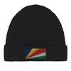 Bonnet Drapeau Seychelles En Noir
