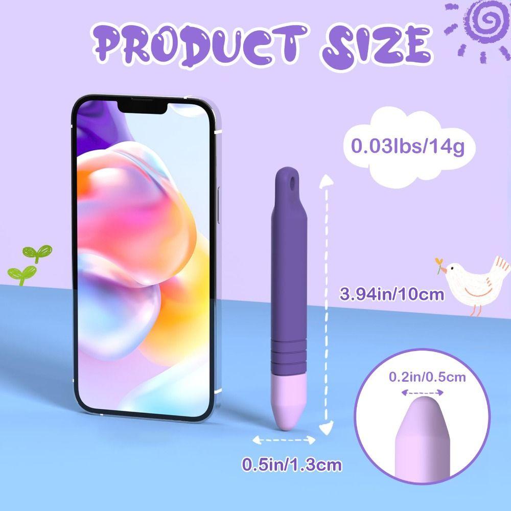 Anti-Rolling Kid-Friendly Stylus Pens Kids Capacitive Pen New Tablet Stylus Pens