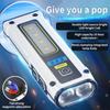 Super Bright LED NEW Design Source Work Lamp With Magnet Alarm SOS Key Chain Power Bank Waterproof Emergency Flashlight