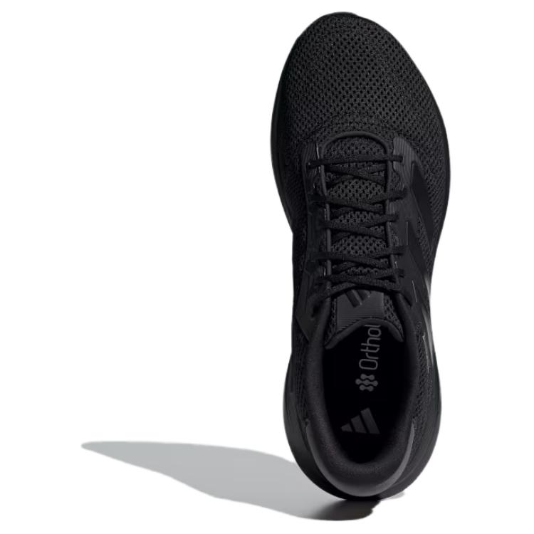 Adidas Response Runner Fashion Slip Resistant Low Top Running Shoes Men Sneakers Black IH3576