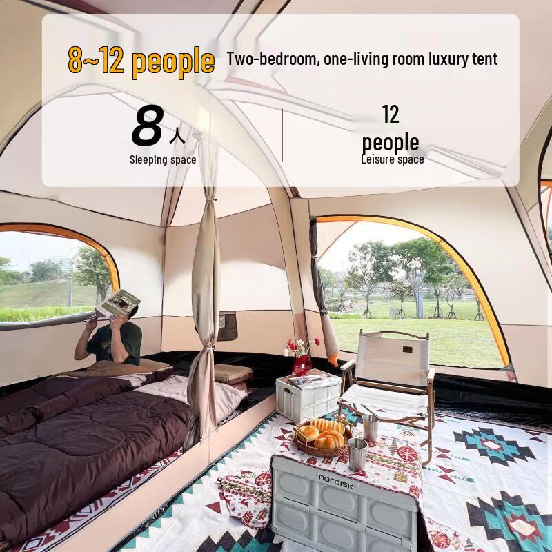 Handun Portable Waterproof Camping Tent