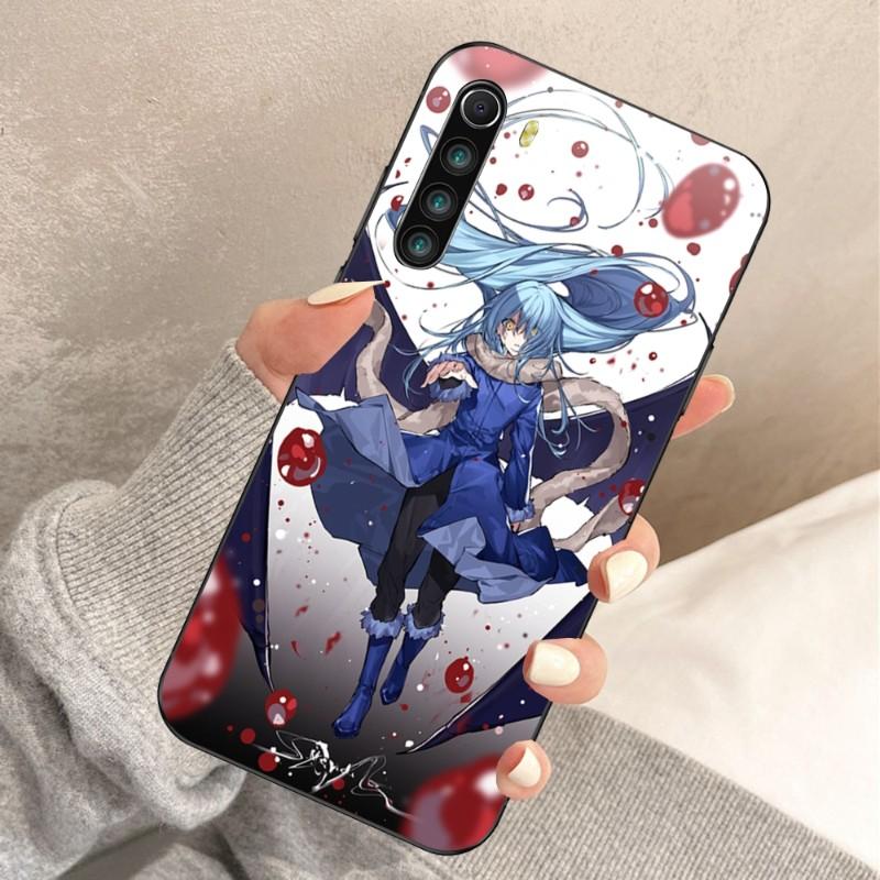 Чехол для телефона Rimuru Anime для Xiaomi Redmi Note 11 10 9T 8 7 Pro Redmi 10 9 9A 9C 8 7 6, мягкий черный чехол для телефона